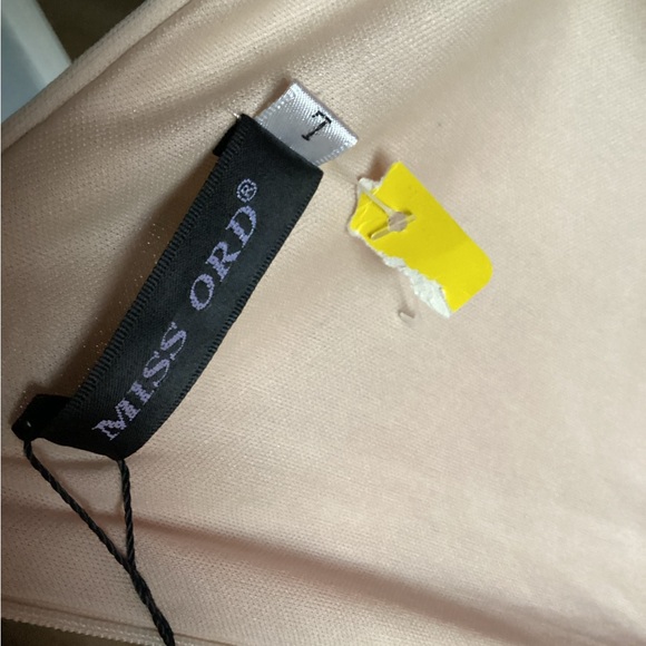 MISS ORD Rose and Cream Sequin Patterned Dress L - Picture 16 of 16